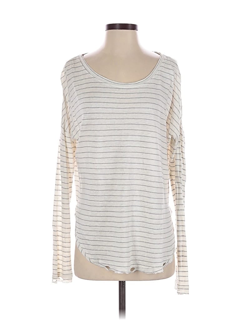 Pre-owned Lovestitch Long Sleeve T-shirt In White