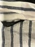 Zara Stripes Silver White Short Sleeve Blouse Size XS - photo 4