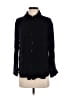 Alice + Olivia 100% Viscose Black Long Sleeve Button-Down Shirt Size XS - photo 1