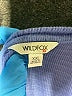 Wildfox Blue 3/4 Sleeve Top Size XXL - photo 7
