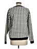 Cyrus Houndstooth Silver Pullover Sweater Size M - photo 2