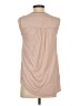 A Common Thread Tan Sleeveless Blouse Size S - photo 2