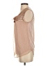A Common Thread Tan Sleeveless Blouse Size S - photo 5
