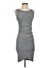 Leith Solid Gray Casual Dress Size XS - photo 1