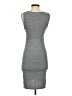 Leith Solid Gray Casual Dress Size XS - photo 2