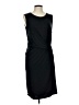 Allison Joy Solid Black Cocktail Dress Size L - photo 1