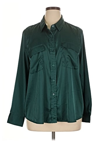 Industry Long Sleeve Blouse (view 1)