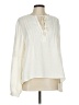 Current Air 100% Polyester Ivory Long Sleeve Blouse Size L - photo 1