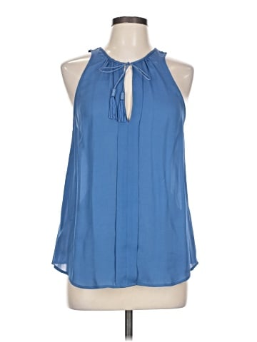 Joie Sleeveless Silk Top (view 1)