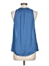 Joie 100% Silk Blue Sleeveless Silk Top Size L - photo 2