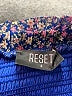 Reset 100% Polyester Paisley Blue Casual Skirt Size S - photo 4