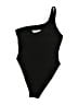 Unbranded Solid Black One Piece Swimsuit Size XL - photo 1