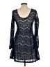 Xhilaration 100% Polyester Blue Cocktail Dress Size M - photo 2