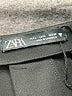 Zara Solid Black Casual Skirt Size L - photo 4