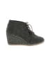 TOMS Tweed Gray Green Ankle Boots Size 6 - photo 1