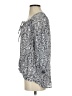 Fred David Gray 3/4 Sleeve Blouse Size S - photo 5