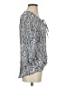 Fred David Gray 3/4 Sleeve Blouse Size S - photo 4