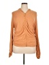 Evy's Tree Orange Long Sleeve Blouse Size 1X - photo 1
