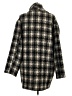 Lush Plaid Gray Coat Size S - photo 2