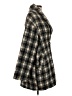 Lush Plaid Gray Coat Size S - photo 4