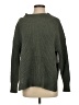 Aerie 100% Polyester Solid Green Turtleneck Sweater Size S - photo 1