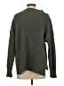 Aerie 100% Polyester Solid Green Turtleneck Sweater Size S - photo 2