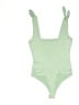 Pink Lily Green Bodysuit Size S - photo 2