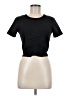 Zara Black Short Sleeve Top Size M - photo 1