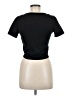 Zara Black Short Sleeve Top Size M - photo 2
