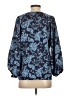 Vince Camuto 100% Polyester Blue 3/4 Sleeve Blouse Size S - photo 2