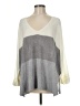 Mud Pie Color Block Gray Pullover Sweater One size - photo 1