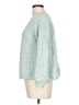 Faded Glory Tweed Teal Pullover Sweater Size L - photo 5