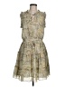 Elan 100% Polyester Paisley Green Casual Dress Size M - photo 1