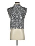 Cameo Animal Print Silver Black Sleeveless Blouse Size XS - photo 1