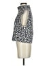 Cameo Animal Print Silver Black Sleeveless Blouse Size XS - photo 5