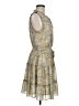 Elan 100% Polyester Paisley Green Casual Dress Size M - photo 4
