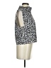 Cameo Animal Print Silver Black Sleeveless Blouse Size XS - photo 4