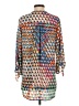 Boho Chic 100% Polyester Orange 3/4 Sleeve Blouse Size S - photo 2