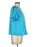 Shein 100% Polyester Teal Short Sleeve Top Size 6 - photo 4