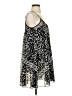 Express 100% Polyester Paisley Black Casual Dress Size XS - photo 4