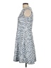 Chetta B Stripes Blue Casual Dress Size 8 - photo 5