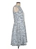 Chetta B Stripes Blue Casual Dress Size 8 - photo 4