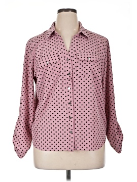 Adrienne Vittadini Long Sleeve Blouse