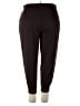 Quacker Factory Solid Black Brown Active Pants Size XL - photo 2
