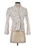Rebecca Taylor Floral White Blazer Size 2 - photo 1