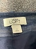 Ann Taylor LOFT Solid Gray Denim Skirt Size 0 - photo 4