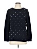 Talbots Polka Dots Black Pullover Sweater Size L - photo 1
