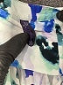 Not Your Daughter's Jeans Floral Blue 3/4 Sleeve Blouse Size S - photo 7