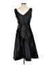 David's Bridal 100% Polyester Black Cocktail Dress Size 10 - photo 2