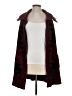 Express Plaid Burgundy Cardigan Size S - photo 1